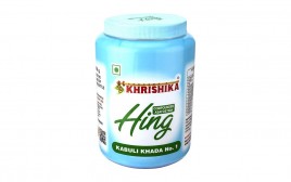 Khrishika Hing Kabuli Khada No.1   Plastic Container  500 grams